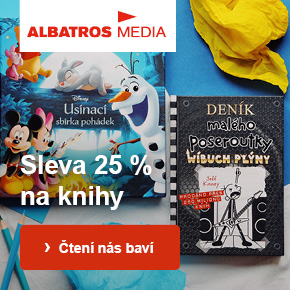 Albatros Media - sleva 25 % na knihy
