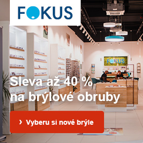 FOKUS optik - až 40% sleva na brýlové obruby a měření zraku zdarma