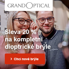 Grand Optical - sleva 20 % na kompletní dioptrické brýle