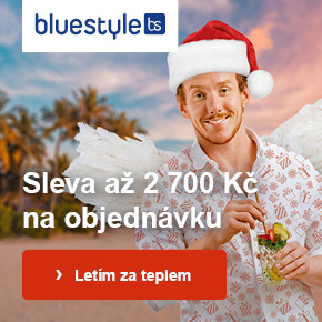 CK Blue Style - sleva až 2 700 Kč na objednávku zájezdu