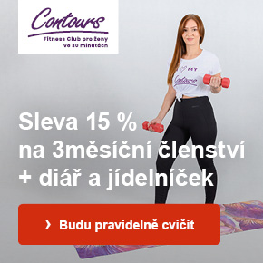 Contours - 15% sleva na 3měsíční členství + dárek