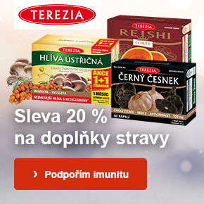 Terezia 20% sleva na produkty pro podporu imunity